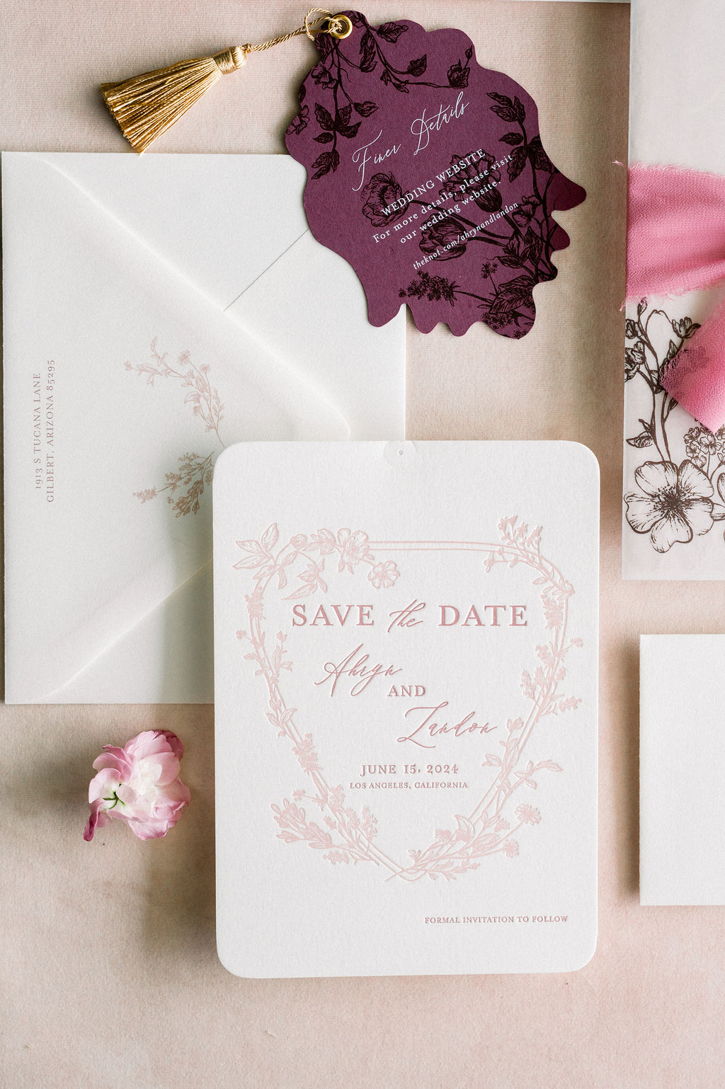 wedding invitations vs save the date, romantic, floral wreath